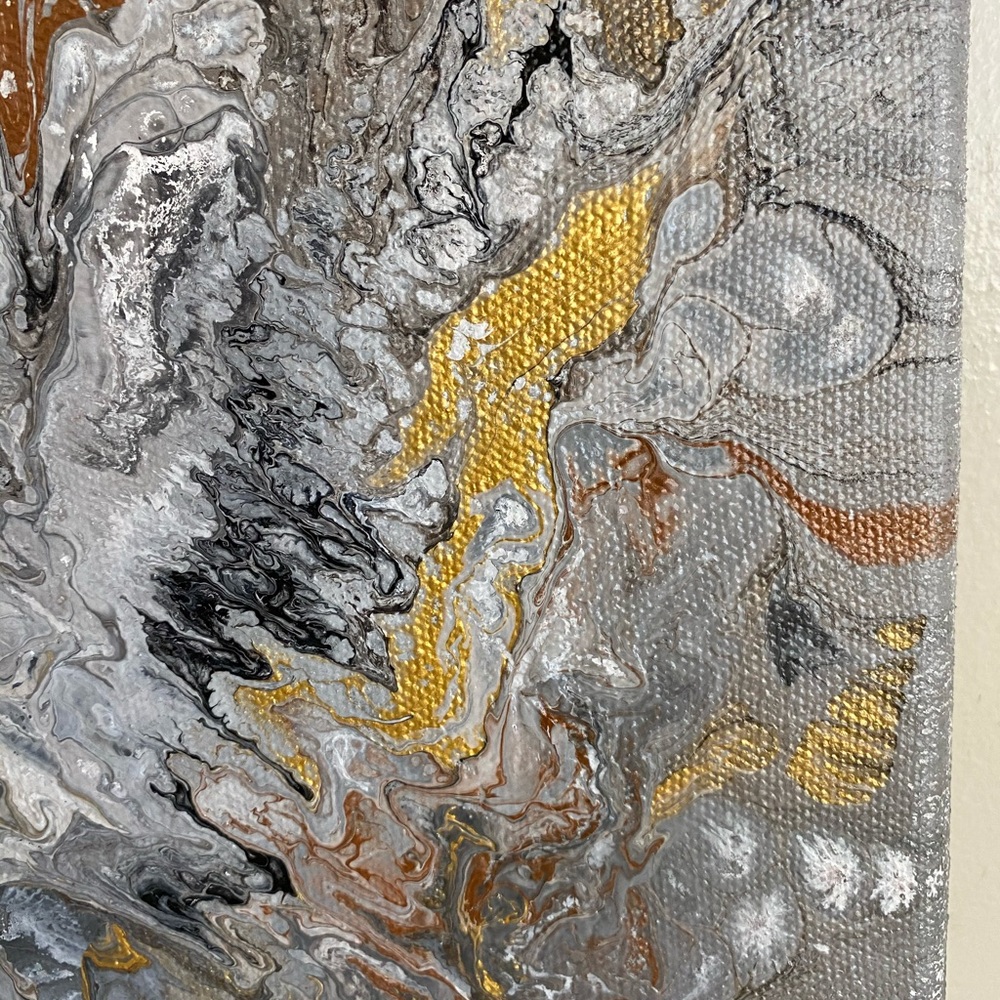 Flowing artwork painting - Picture 5 of 9